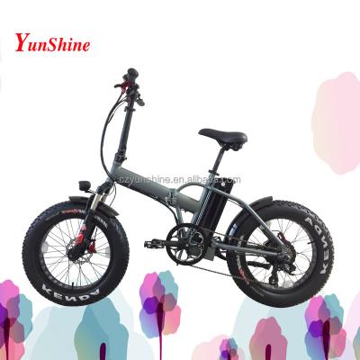 China Aluminum alloy sled dog, 48v 1000w foldable ebike, small electric bike with Li battery for sale