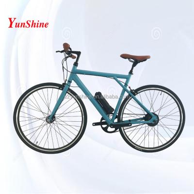 China Aluminum alloy roadster, vintage green evs powered electric bike bicycles for sale