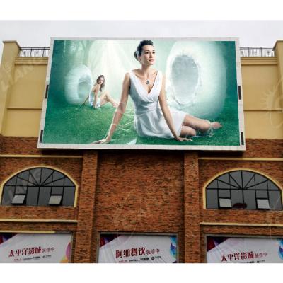 China Intense brightness 16x32 pixel 320x160 mm smd rgb p10 outdoor street tv led matrix billboard modulo for sale