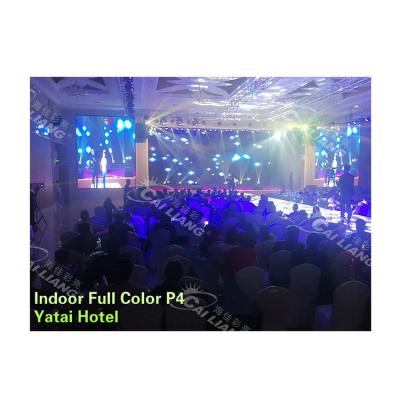 China Wholesale 256x128 indoor pixels smd 2121 p4 RGB 64x32 full color indoor vertical stage backdrop led large display screen modules for sale