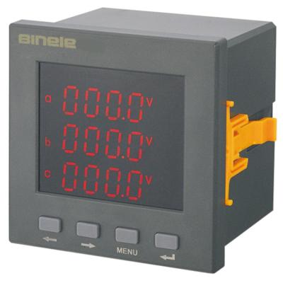 China Factory Price Eco-friendly AC Digital Voltmeter Ammeter With Measuring Range 0-100ACA And 80-300ACV for sale