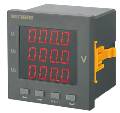 China D52-2047 Eco-friendly Measuring Instrument Digital Voltmeter Din Rail Ammeter Voltmeter Ammeter for sale