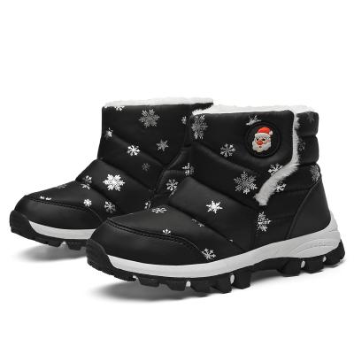 China 2021 Christmas New Fashion Children's Boots Custom Made Snow Comfortable Children's Boots Christmas Anti-slippery Ankle Boots For Children for sale