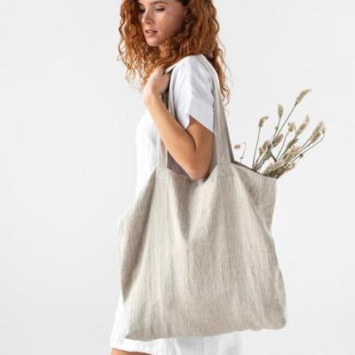 China Multifunctional wholesales custom logo printed women girls canvas tote bag in dark gray beach canvas bag canvas shopping bag for sale