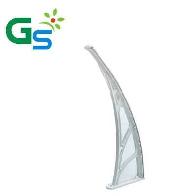 China 800*1200mm Pergola Frame Awning Parts Bracket Plastic Awnings Cover Aluminum Canopy for sale