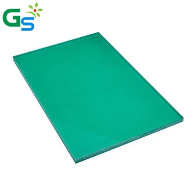 China Light Diffusing Pc Sun Solid Sheet for Mall Greenhouse Blue Polycarbonate Roofing for sale