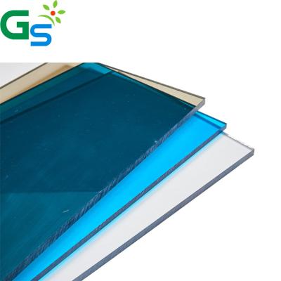 China 100% Virgin Bayer Poly Sheeting 3mm Crystal Polycarbonate Sheet for Sunroom Panels for sale