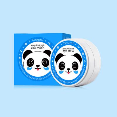 China Anti-Puffiness Private Label Remove Dark Bag Circle Eye Patch Hydrogel Eye Patches Under Hyaluronic Acid Collagen Panda Eye Mask for sale