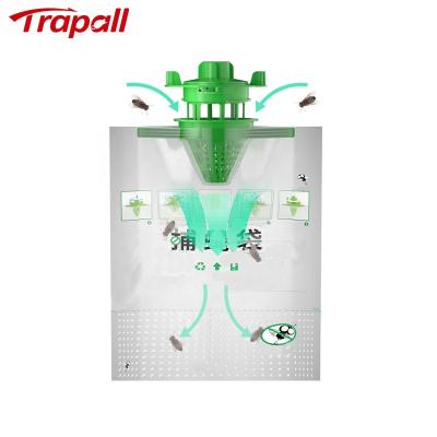 China Pest Control Disposable Plastic Insect Catcher Fly Trap Hanging Bag for sale