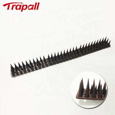 China 12pcs Pigeon Cat Control Prickle Strip Viable Outdoor Plastic Bird Nails Bird Deterrent for sale