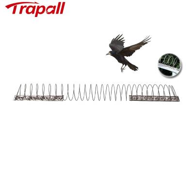 China Durable Outdoor Balcony Window Stainless Steel Spiral Bird Pigeon Reflector for sale