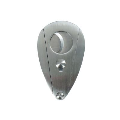 China High Quality Luxury Cigar Knife Double Vintage Stainless Steel Blade Cigar Cutter for sale