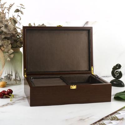 China Handmade Jewelry Case Wooden Jewelry Box Gift Decoration Wooden Case For Home Decor Box Set for sale