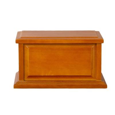 China Sustainable High Quality Wooden Urns Carving Box For Ashes Or Cremation for sale