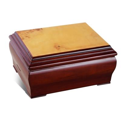 China Sustainable cremation wooden urns for human ashes - large adult urn for ashes for sale