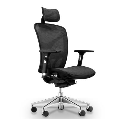 China New Products (Height)Adjustable Headrest For Office Chair High Back Executive Chair Ergonomic Chair for sale