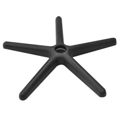 China Modern Wholesale Nylon Chair Parts Black Nylon Five Star Base Swivel Base Base For Chair for sale