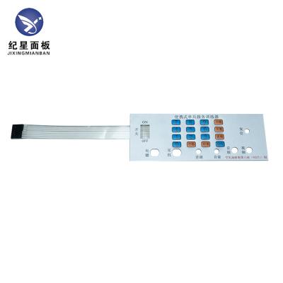 China Controller Manufacturer Custom Vandal Proof Membrane Keypad Remote Switch for sale