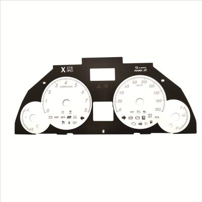 China Long Service Life Custom Made Automotive Heating Hazard Control Film Membrane Switch Panel for sale