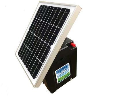 China Easily Assembled Low Impedance Charger Solar Powered Electric Fence for sale