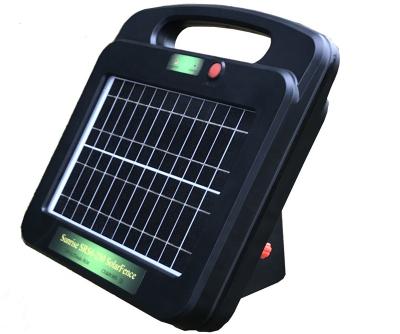 China Solar panel and battery easily assembled inside powered all in one electric fence energizer OEM for sale