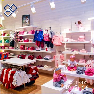 China Original Design Children's Clothing Store Baby Clothes Display Furniture Customize In Shopping Mall for sale