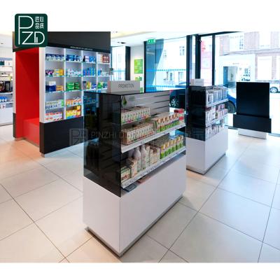 China Used Morden Guangzhou Store Furniture Design Pharmacy Store Design Store Display Furniture Pharmacy Medical Store for sale