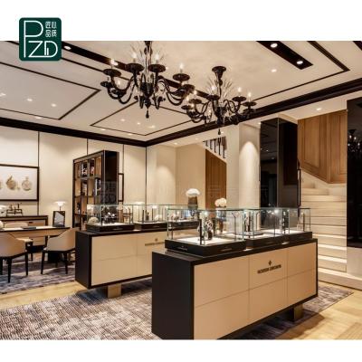 China High-level jewelry design store original furniture jewelry shop interior design pictures ideas for sale