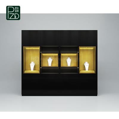 China Original design jewelry store furniture with decorations for jewelry shop and jewelry store showcase for sale