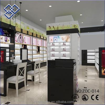 China Excellent Workmanship 3d Best Design Cosmetic Shop Decoration Perfume Shop Interior Design for sale