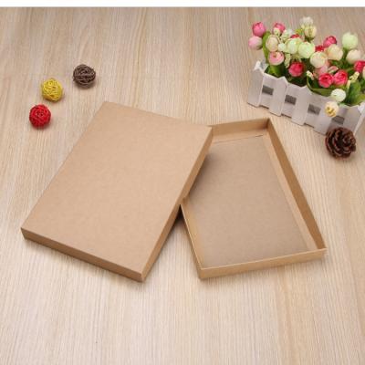 China Recyclable High Quality Customized 350 Gsm Kraft Paper Board Gift Packing Mailing Boxes for sale