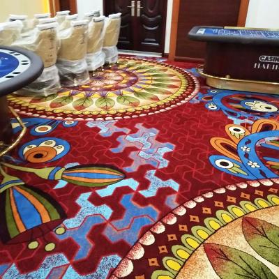 China Non-slip high quality custom banquet halls hotel carpet ballroom guest room tapetes casino rug manufactures in china for sale