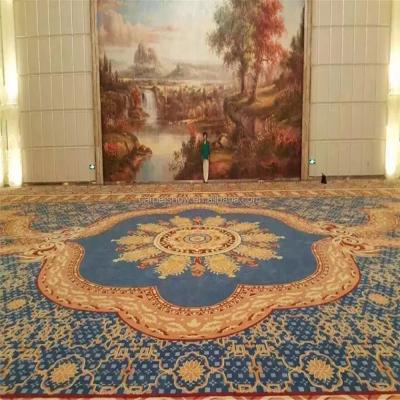 China Simple Handmade Wall To Wall To Custom Design Banquet Hall Modern Carpet for sale