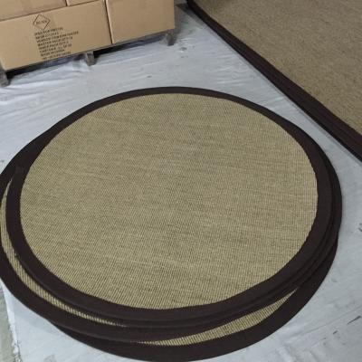 China Eco-friendly.anti-slip. Natural Summer Sisal Hemp Rug for sale