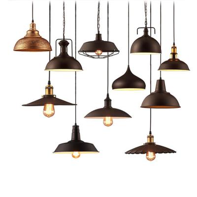 China Modern industrial loft retro light fixture modern decorative led luxury pendant lights chandeliers for hotel for sale