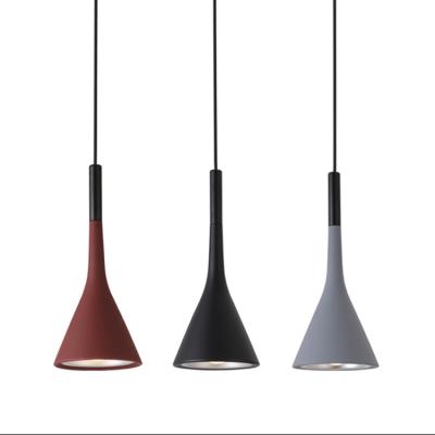 China Industrial simple style for bedroom aisle restaurant dining room cement lamp nordic vintage pendant light for sale