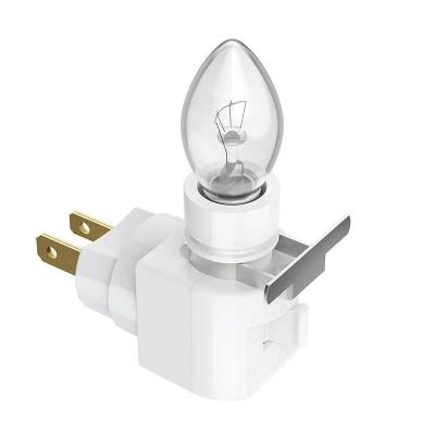 China ETL Switch 110V 120v E12 Night Light Socket Lamp Holder for sale