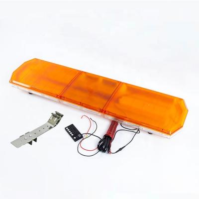 China Many Models 1.2 Models 220W 12V-24V Flash Meter 12V-24V COB LED Amber Warning Light Bar for sale