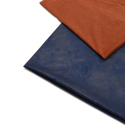 China Double Faced Wholesale Fabrics Suppliers Polyester Spandex 4 Way Aluminum Microfiber Brushed Knitted Suede Fabric for sale