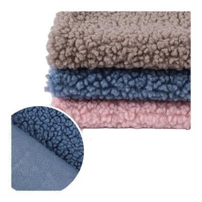 China China Factory Price Waterproof Home Textile Fabric Sherpa Winter Fleece Fabric for sale