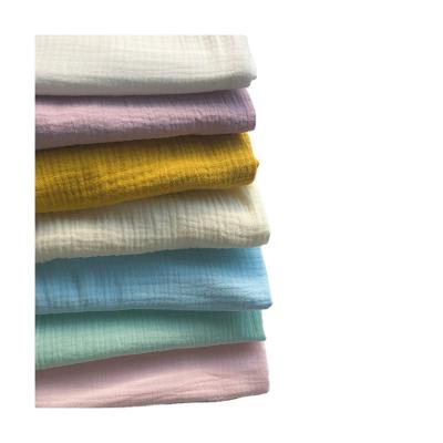 China Various good quality light washed salt plain weave cotton voile cotton voile fabric for sale