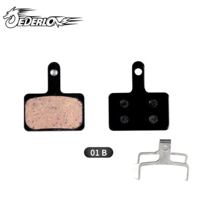 China Mountain Bikes MTB Semi-metal M355 M395 M446 bb5 MT200 E-Bike Disc Brake Pad Resin for sale