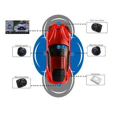 China Car Camera HD 360 Degree Video Recording Calibration Fish Eye Auto Wide Angle 1080p 3d Ahd For Car Panoramic Bird View for sale