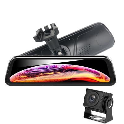 China Support 9.66 Inch Multi-Language Car Rear View Mirror HD 1080P Car Reverse Camera Car Mirror IATF16949 for sale