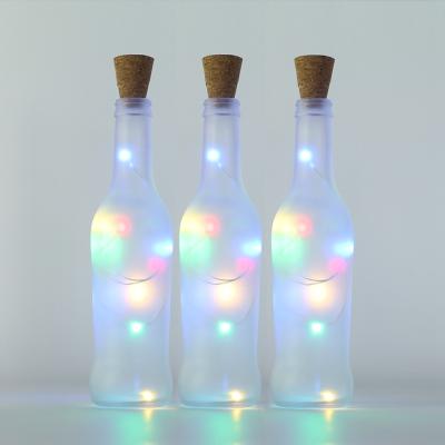 China Indoor Cork Stopper Led String Lights Decorative Fairy Bottle Lights for sale