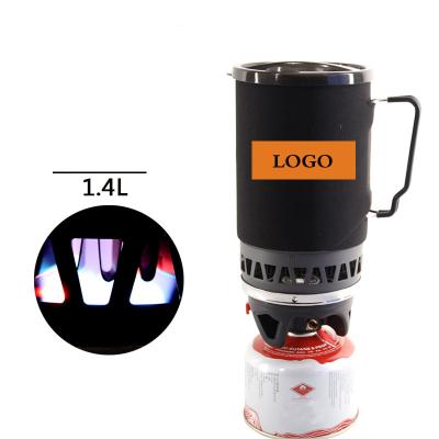 China 1.4L Gasoline Stove Liquid Seasoning Outdoor Portable Camping Cooking System Gas Stove for sale