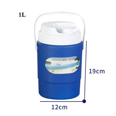 China Waterproof Plastic 1L3L8L Round Sealed Ice Bucket Travel Portable Refrigerated Incubator Fresh-Keeping Ice Bucket With Lid for sale