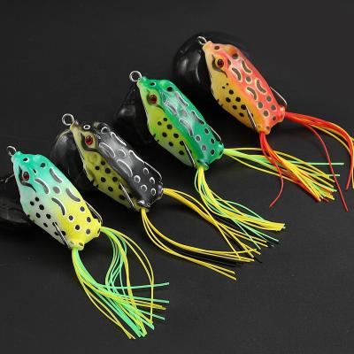 China With Beard OEM Topwater Wobblers Minnow Crankbaits Fly Fishing Insect Soft Lure Frog Fishing Lures for sale