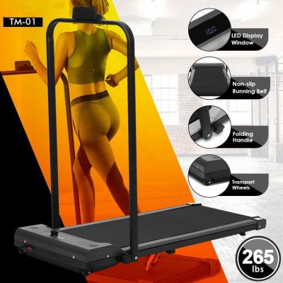 China LCD Display Smart Run Portable Foldable Walking Pad Walking Machine Fitness Pad Under Desk Treadmill Pad Machine Walking Treadmill for sale