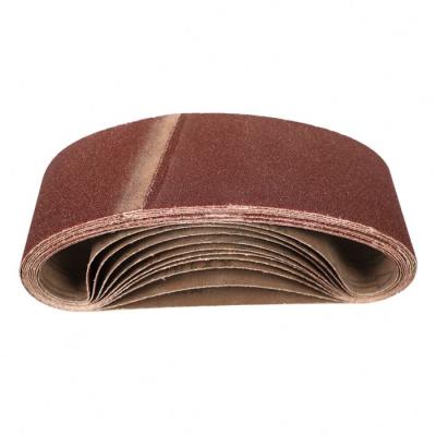 China Belt Wood Uncoated Abrasive Sanding Splicing Bands for sale